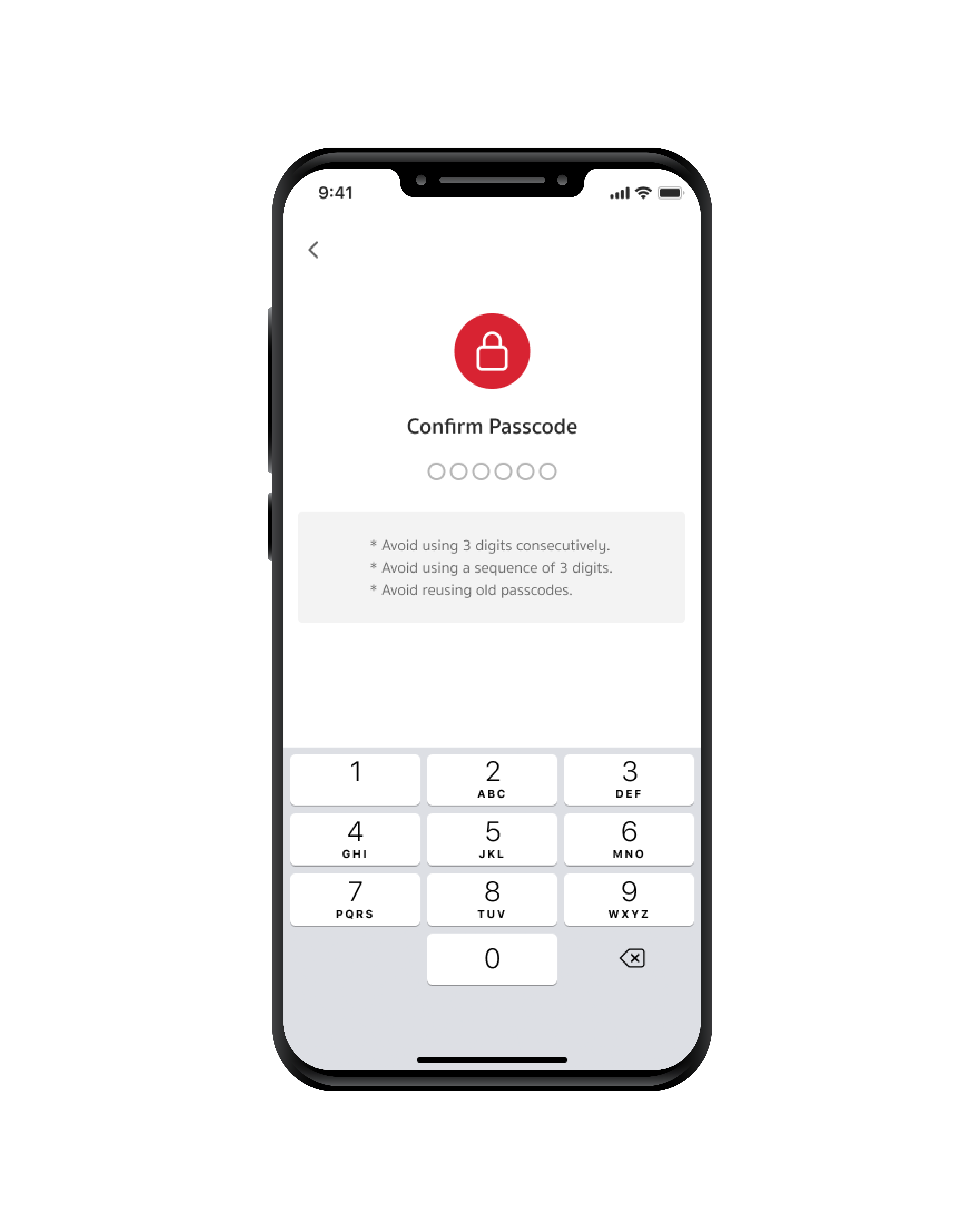 STEP 13  Confirm the password again